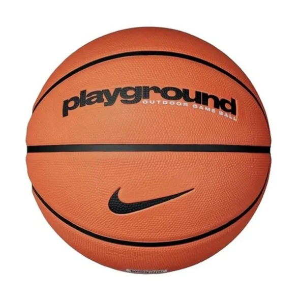 Nike Everyday Playground 8P Deflated Unisex Turuncu Basketbol Topu N.100.4498.816.07 ürün görseli 1