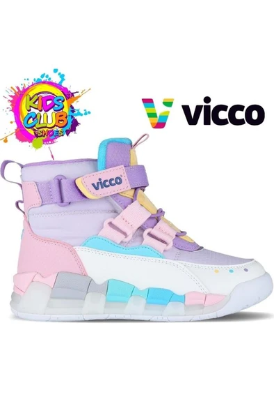 Vicco Lesi 946.P24K.426 Anatomik Taban Kız Çocuk Bot Beyaz 26-30 ürün görseli 1