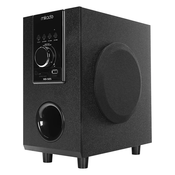 Mikado MD-505 5+1 Usb+SD+FM Destekli Bluetooth Speaker - Resim 4