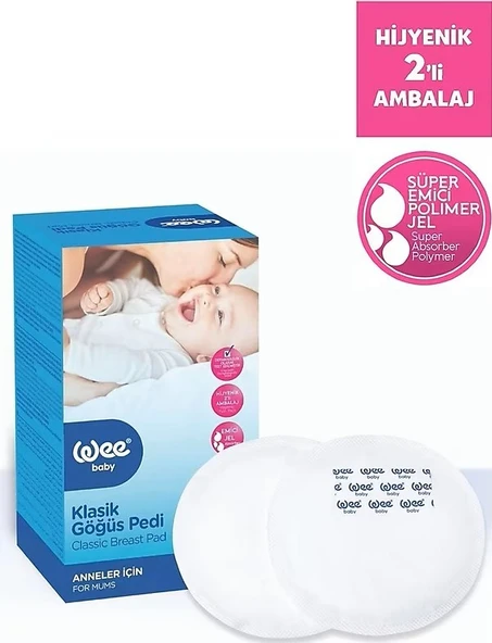 Wee Baby Klasik Göğüs Pedi 30 lı ürün görseli 1