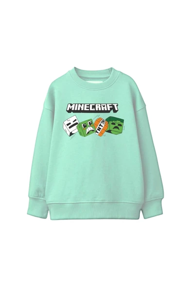 Minecraft Çocuk Sweatshirt - Resim 2