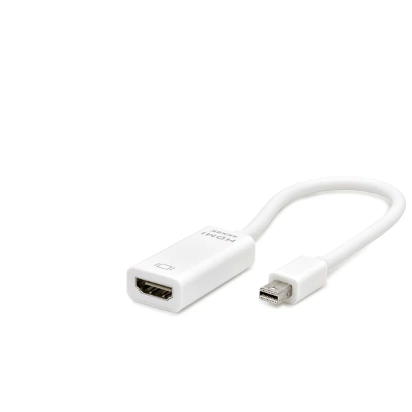 Dısplay Mını To Hdmı F Çevirici 4K 30Hz Thunderbolt2 Beyaz HDX7768 ürün görseli 1
