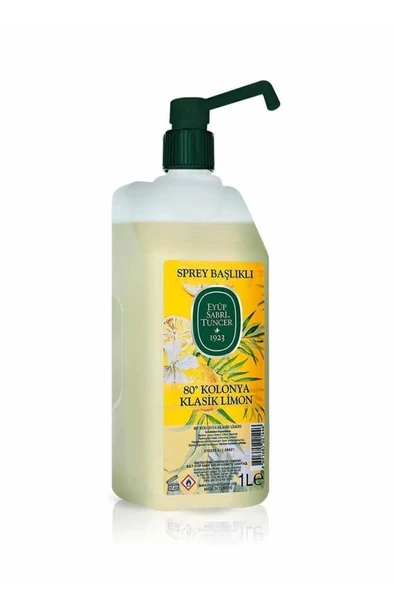 Eyüp Sabri Tuncer Klasik Limon Kolonyası Sprey Başlıklı 1 lt ürün görseli 1