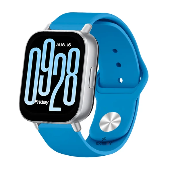 Redmi Watch 5 Active Redmi 5 Lite Uyumlu Kordon Kordon PureLux Soft Yumuşak Silikon Kordon  Mavi ürün görseli 1