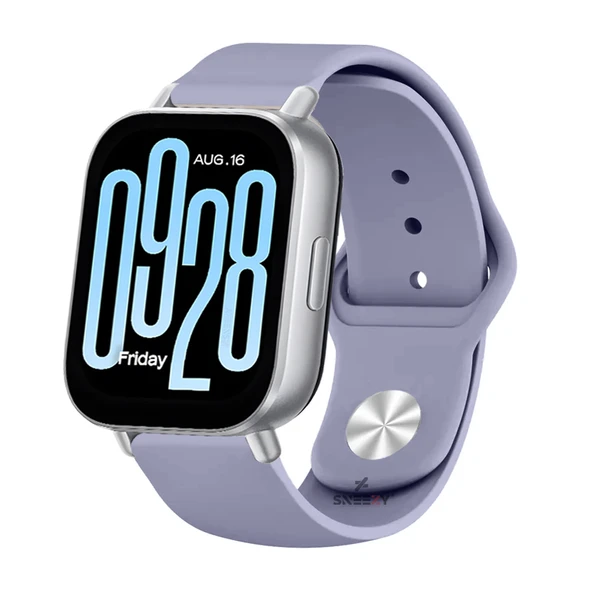 Redmi Watch 5 Active Redmi 5 Lite Uyumlu Kordon Kordon PureLux Soft Yumuşak Silikon Kordon  Lavanta ürün görseli 1