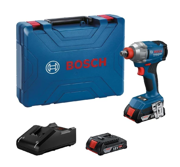 Bosch GDX 18V-285 2x2.0 Ah Akülü Darbeli Somun Sıkma ürün görseli 1
