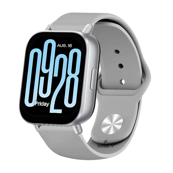 Redmi Watch 5 Active Redmi 5 Lite Uyumlu Kordon Kordon PureLux Soft Yumuşak Silikon Kordon  Gri ürün görseli 1