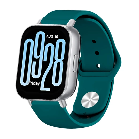 Redmi Watch 5 Active Redmi 5 Lite Uyumlu Kordon Kordon PureLux Soft Yumuşak Silikon Kordon  Petrol ürün görseli 1