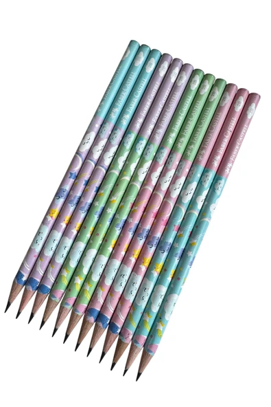 FABERCASTELL SEVİMLİ BULUTLAR KURŞUN KALEM - Resim 3