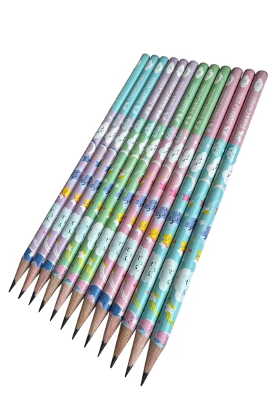 FABERCASTELL SEVİMLİ BULUTLAR KURŞUN KALEM - Resim 2