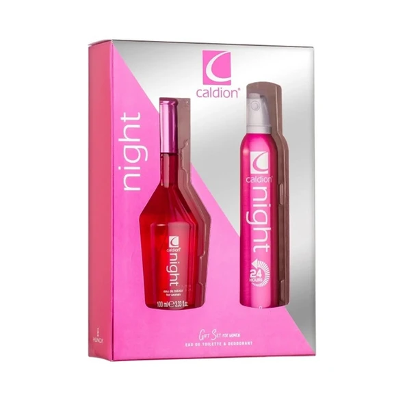 CALDİON NİGHT GIF SET EDT PARFÜM 100ML+DEO 150ML BAYAN ürün görseli 1