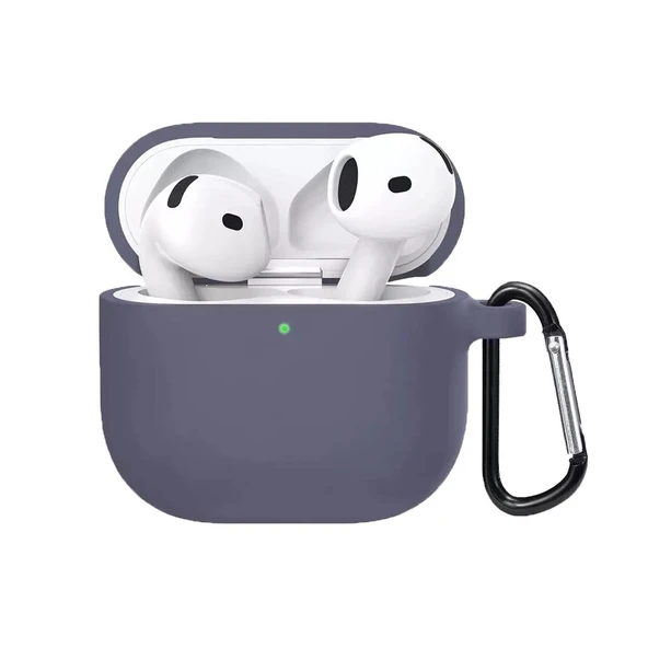 E2M AIRPODS 3 SENSE SİLİKON LAVANTA GRİ ürün görseli 1