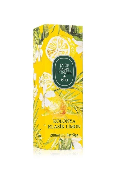 Eyüp Sabri Tuncer Klasik Limon Pet Şişe Kolonya 200 ml ürün görseli 1