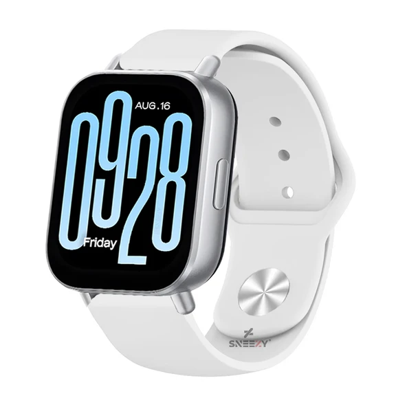 Redmi Watch 5 Active Redmi 5 Lite Uyumlu Kordon Kordon PureLux Soft Yumuşak Silikon Kordon  Beyaz ürün görseli 1