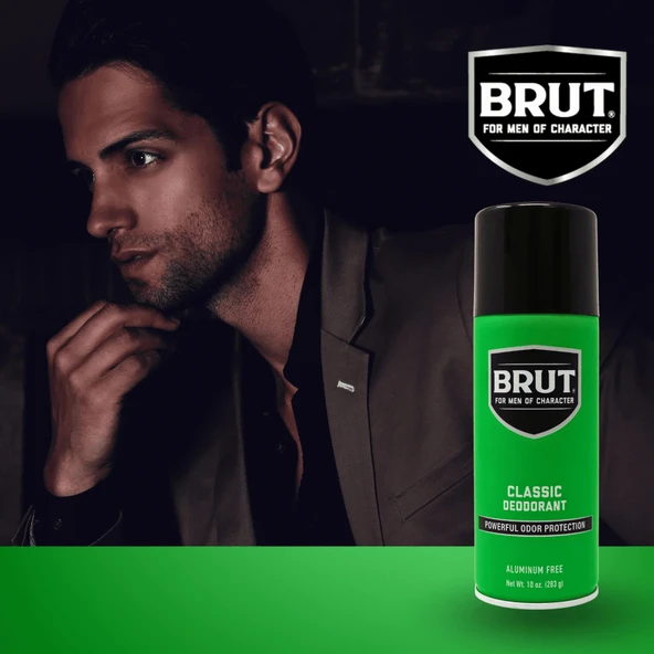 Brut Klasik Deodorant Sprey 283GR - Resim 4