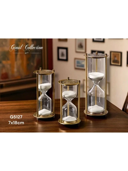 Gönül Mutfak GNL 5127 Cam Kum Saati 7x18 cm ürün görseli 1