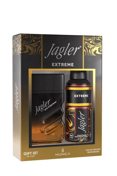 JAGLER EXTREME GIFT SET EDT PARFÜM 90ML+ DEO 150ML ERKEK ürün görseli 1