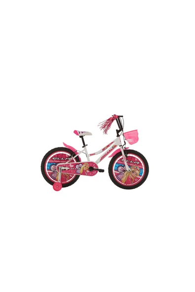 Ella Çocuk Bisikleti 30 Cm V Fren 20 Jant Vitessiz Beyaz Pembe ürün görseli 1