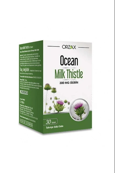 Ocean Milk Thistle 30 Tablet ürün görseli 1