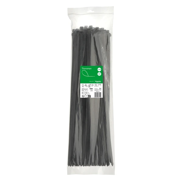 Schneider Electric IMT46427 550x8,8 Siyah Kablo Bağı Klips 100'lü Paket ürün görseli 1