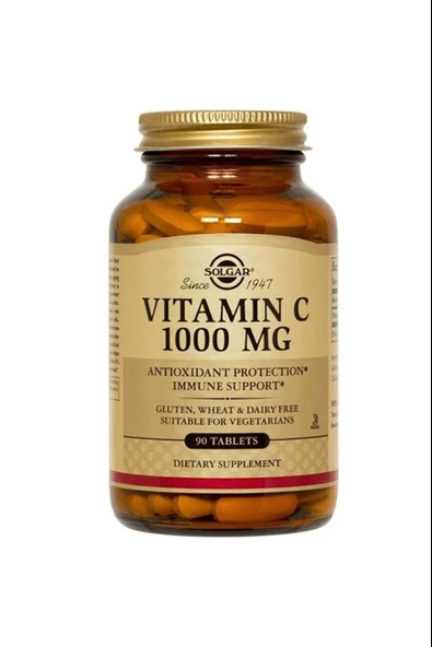 Solgar Vitamin C 1000 mg 90 Tablet ürün görseli 1