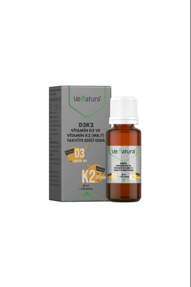 Venatura D3 K2 Damla 20 ml ürün görseli 1