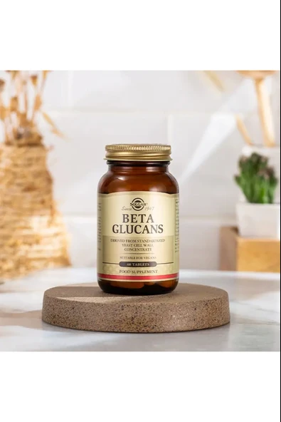 Solgar Beta Glucans 60 Tablet ürün görseli 1