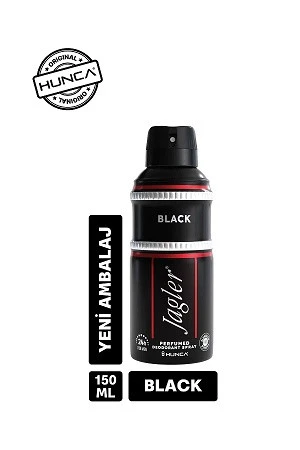 JAGLER BLACK DEODORANT 150ML ERKEK ürün görseli 1