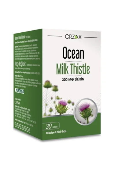 Ocean Milk Thistle 30 Tablet ürün görseli 1
