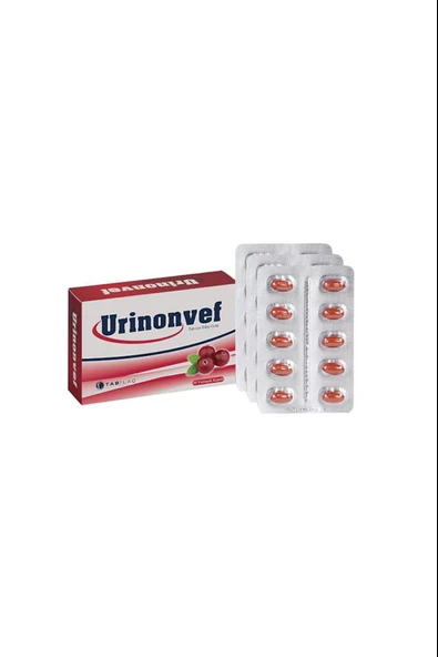 Urinonvef Cranberry 30 Yumuşak Kapsül ürün görseli 1