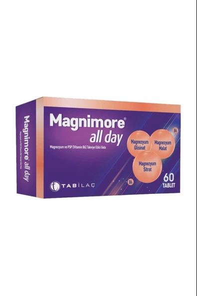 Magnimore All Day 60 Tablet ürün görseli 1