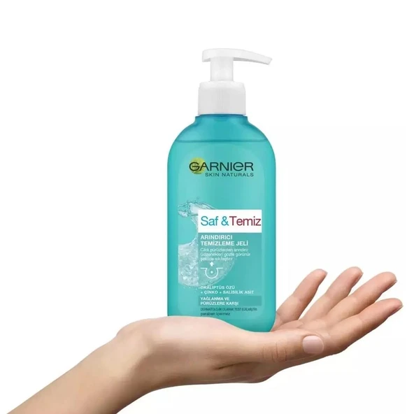 Garnier Saf ve Temiz Arındırıcı Temizleme Jeli 200 ml 476610 ürün görseli 1