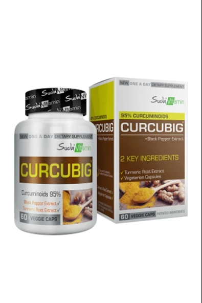 Suda Vitamin Curcubig 60 Kapsül ürün görseli 1