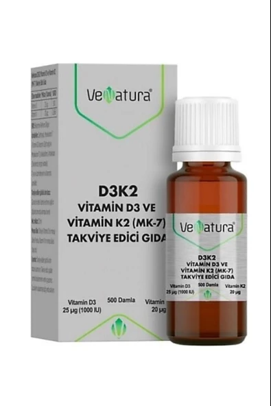 Venatura D3 K2 Damla 20 ml ürün görseli 1