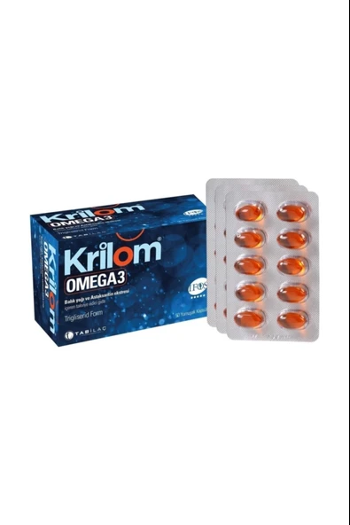 Krilom Omega 3 50 Kapsül ürün görseli 1
