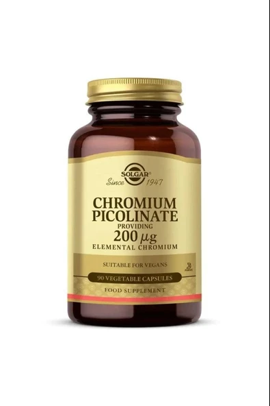 Solgar Chromium Picolinate 90 Adet ürün görseli 1