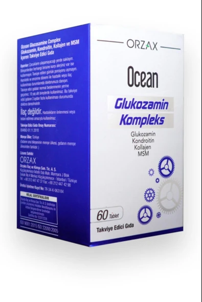 Ocean Glukozamin Komplex 60 Tablet ürün görseli 1