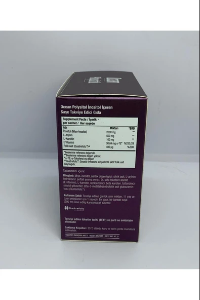 Ocean Polysıtol 400mcg 30 Saşe 2 Adet - Resim 2