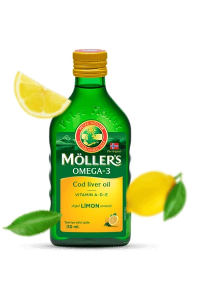 MOLLERS OMEGA 3 LIMON 150 ML ürün görseli 1