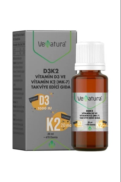 Venatura D3 K2 Damla 20 ml ürün görseli 1