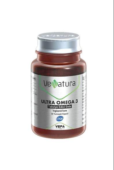Venatura Ultra Omega 3 30 Kapsül ürün görseli 1