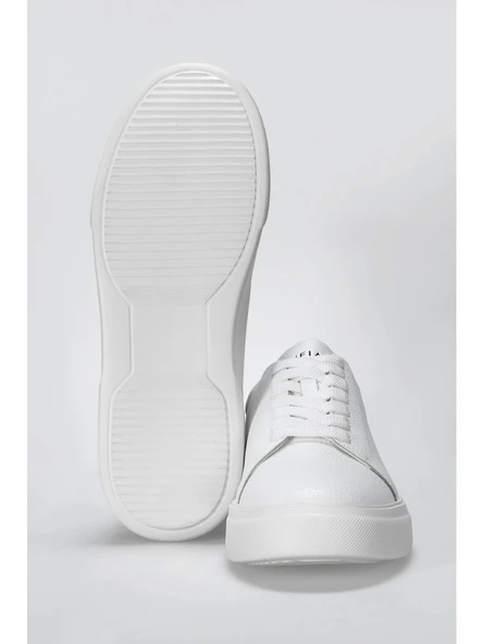 Lufian 112230222 Tommy Beyaz Sneaker - Resim 4