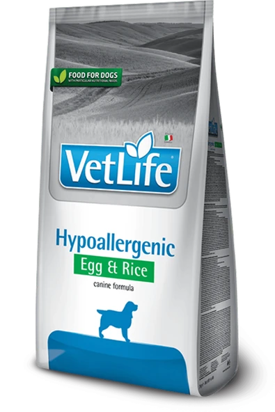 Vet Life Hypoallergenic Egg & Rice Köpek Maması 2 Kg (SKT:18.07.26) ürün görseli 1