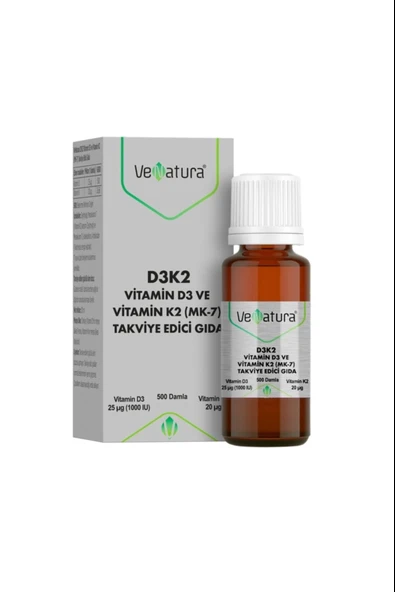 Venatura D3 K2 Damla 20 ml ürün görseli 1