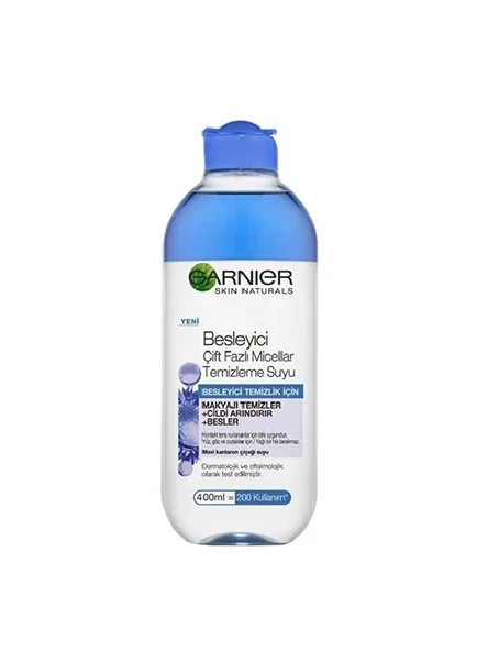 Garnier Besleyici Çift Fazlı Makyaj Temizleme Suyu 400 ml 476885 ürün görseli 1