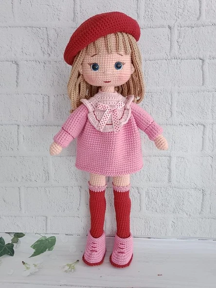 Lena Bebek Amigurumi Organik Oyuncak ürün görseli 1
