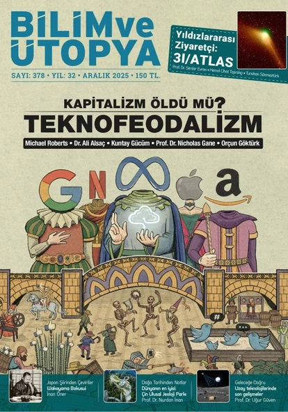 Bilim ve Ütopya Dergi 378.Sayı Aralık 2025 ürün görseli 1