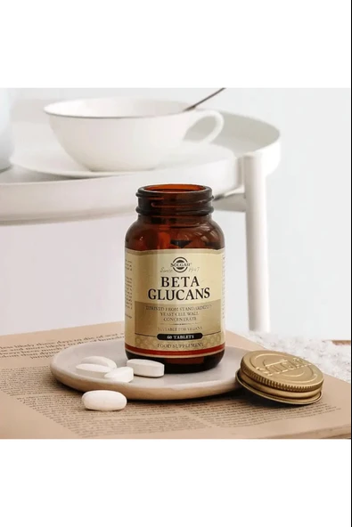 Solgar Beta Glucans 60 Tablet - Resim 4