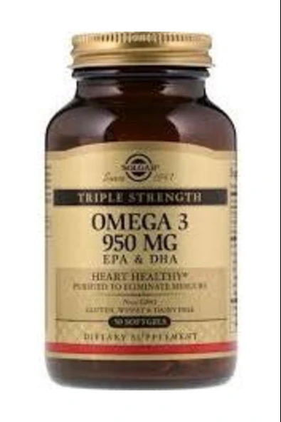 Solgar Omega 3 950 mg 50 Kapsül ürün görseli 1