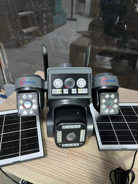 4 KAMERA TEK KAMERADA GÜNEŞ ENERJİLİ E SİM Lİ ürün görseli 1